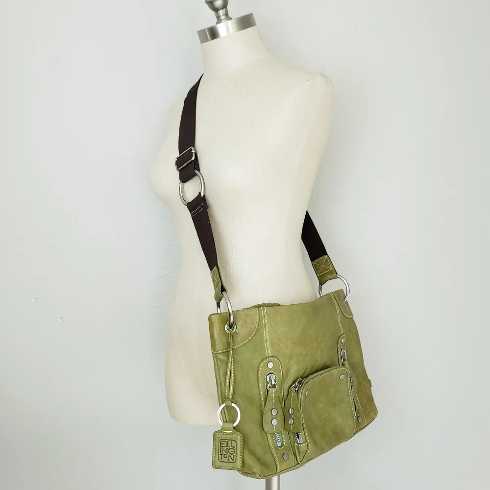 Ellington Green Crossbody Bag - Picture 2 of 12